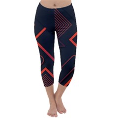 Capri Winter Leggings Front Capri Winter Leggings Front