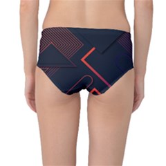 Mid-Waist Bikini Bottoms 