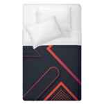 Gradient Geometric Shapes Dark Background Design Duvet Cover (Single Size)