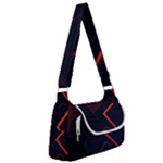 Gradient Geometric Shapes Dark Background Design Multipack Bag