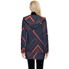 Button Up Hooded Coat  