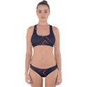 Cross Back Hipster Bikini Set 