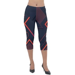 Lightweight Velour Capri Leggings  