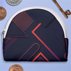 Horseshoe Style Canvas Pouch 