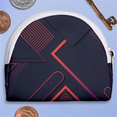 Horseshoe Style Canvas Pouch 