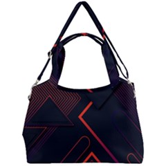 Double Compartment Shoulder Bag 