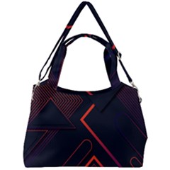 Double Compartment Shoulder Bag 