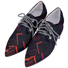 Women s Pointed Oxford Shoes 