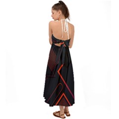 Halter Tie Back Dress  