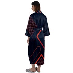 Maxi Satin Kimono 