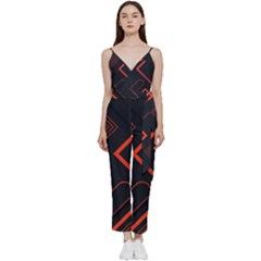 V-Neck Camisole Jumpsuit 