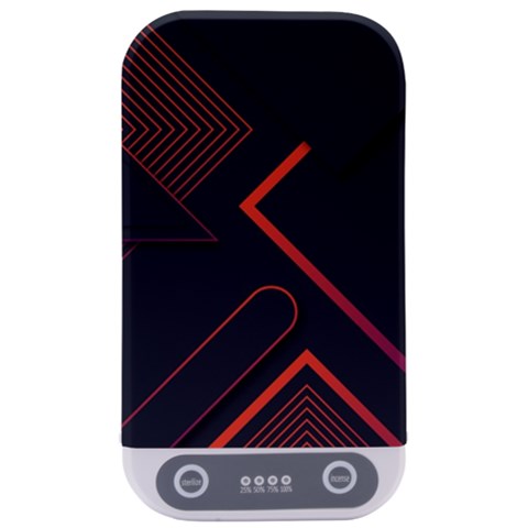 Gradient Geometric Shapes Dark Background Design Sterilizers from ArtsNow.com