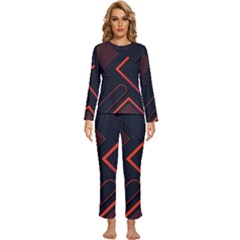 Womens  Long Sleeve Lightweight Pajamas Set 