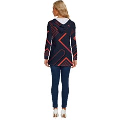 Long Sleeve Drawstring Hooded Top 