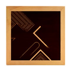Wood Photo Frame Cube 