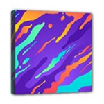 Multicolored Abstract Background Mini Canvas 8  x 8  (Stretched)