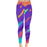 Multicolored Abstract Background Everyday Leggings 