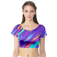 Short Sleeve Crop Top 