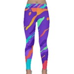 Multicolored Abstract Background Classic Yoga Leggings