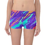 Multicolored Abstract Background Boyleg Bikini Bottoms