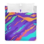Multicolored Abstract Background Duvet Cover Double Side (Full/ Double Size)