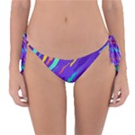 Multicolored Abstract Background Reversible Bikini Bottoms