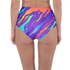 Reversible High-Waist Bikini Bottoms 