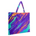 Zipper Large Tote Bag 