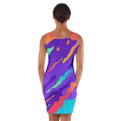 Wrap Front Bodycon Dress 