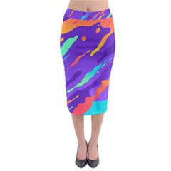 Midi Pencil Skirt 