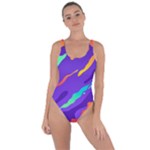Multicolored Abstract Background Bring Sexy Back Swimsuit