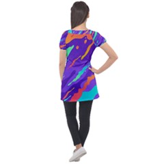 Puff Sleeve Tunic Top 