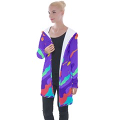 Longline Hooded Cardigan 