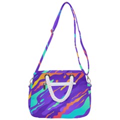 Rope Handles Shoulder Strap Bag 
