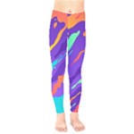 Multicolored Abstract Background Kids  Leggings