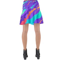 Wrap Front Skirt 