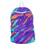 Multicolored Abstract Background Foldable Lightweight Backpack