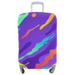 Multicolored Abstract Background Luggage Cover (Medium)