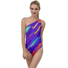 To One Side Swimsuit 