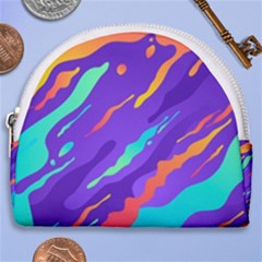 Horseshoe Style Canvas Pouch 
