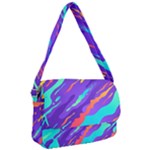 Multicolored Abstract Background Courier Bag