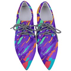 Women s Pointed Oxford Shoes 