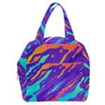 Multicolored Abstract Background Boxy Hand Bag