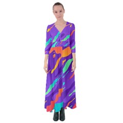 Button Up Maxi Dress 