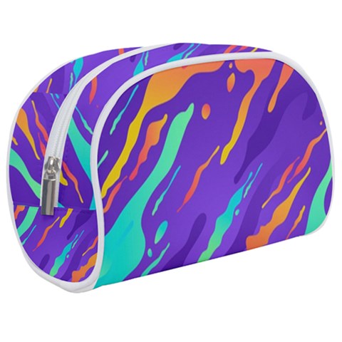 Multicolored Abstract Background Make Up Case (Medium) from ArtsNow.com