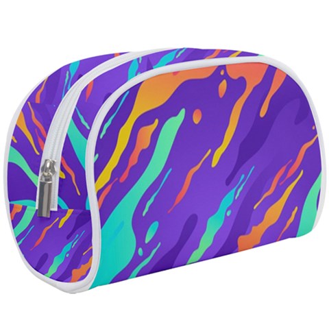 Multicolored Abstract Background Make Up Case (Large) from ArtsNow.com