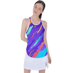 Racer Back Mesh Tank Top 