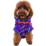 Multicolored Abstract Background Dog Coat