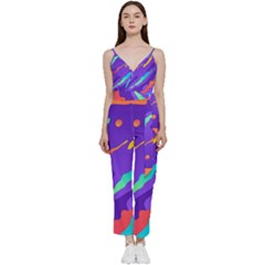 V-Neck Camisole Jumpsuit 