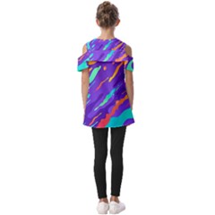 Fold Over Open Sleeve Top 